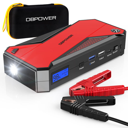 1600-Amp 12-Volt Portable Car Battery Jump Starter